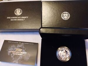 2022 US Mint American Liberty Proof Silver Medal Coin Set Low Mintage