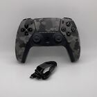 Sony PS5 DualSense Wireless Controller for PlayStation 5 - Gray Camo