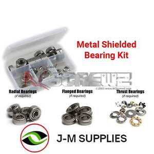 RCScrewZ Metal Shielded Bearing Kit tam005b for Tamiya TRF414M #49175