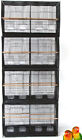 4 of Large Center Divider Breeding Flight Aviary Canary Bird Cages 30x18x18