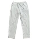 CP Shades Joggers Slub Knit Elastic Waist Pockets Cotton White Size Medium