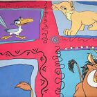 New ListingDisney’s Lion King Flat Bed Sheet Twin Size Vintage 1990s Kids Bedding USA READ
