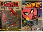 Daredevil #16 #17 Spider-Man Crossover Issues 1st Romita Art. Marvel Comics 1966
