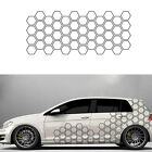 Car Body Waist Line Sticker Hexagon Honeycomb Graphic Decor Decals Accessories (For: Aston Martin Rapide AMR)