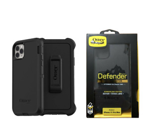 OtterBox DEFENDER SERIES Case & Holster for Apple iPhone 11 Pro Max - Black