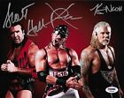 X-Pac Scott Hall Kevin Nash Signed WWE 8x10 Photo PSA/DNA COA NWO Wolfpac Auto'd