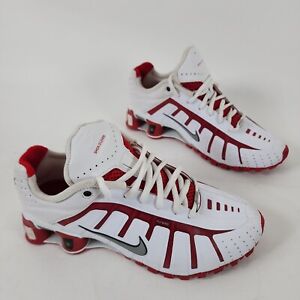 Nike Shox O'Leven Flywire Women's Shoe  Size 8 Red White 429868-160