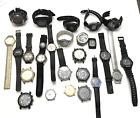 Lot of 25 Mens watches untested for parts or repair