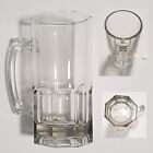 NEW Extra Large 34oz 1 Liter Glass Beer Mugs German Style Stein Cup Thick & Huge