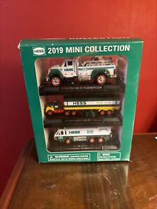 2019 Mini Collection Hess 3 truck collection in box