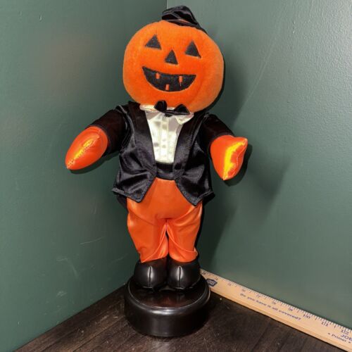 Halloween Telco Style Pumpkin Man Motionette