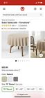 Threshold Natural 70 Inch New Never Used Round Tablecloth