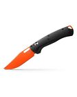 Benchmade Taggedout 3.48'' Folder Carbon Fiber Orange Cerakote Clip Point Knife