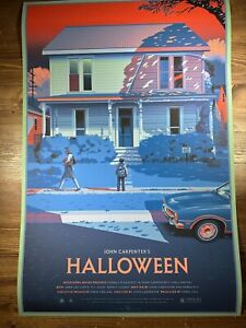 “Halloween” Art Print Movie Poster By Laurent Durieux SIGNED XX/270 Variant