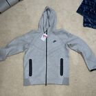 Nike Tech Fleece Gray Heather Windrunner Full Zip Hoodie FB7921-063 Multi Size