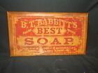 Vintage B.T. BABBITT's Soap Stenciled Wood Crate End, 15½