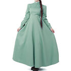 Vintage Women's Long Dress Housekeeper Dress Maid Dress Halloween Cosplay Dress