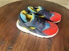 Nike Toddler Huarache Run Now Shoes Sneakers Athletic Red Blue Sz 9C EUC