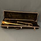 Cheap Etude Slide Trombone Plays Dent in Slide with Case S/N F191005