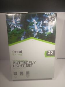 Butterfly Lights-Sets of 4-Solar Powered-Automatically Turns On at Dusk & Off