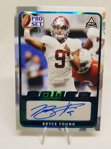 New Listing2021 BRYCE YOUNG Leaf Pro Set Power Numbered Auto Rookie #1/99 Panthers