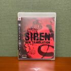 SIREN NEW TRANSLATION PS3 Fantastic Condition JP/EN FREE REGION COMPLETE IN BOX