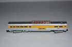 N Scale Unlettered Corrugated Passenger Dome Observation Coach 850 C40649