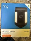 Ring Spotlight Cam Plus, Battery - Black NEW!!!