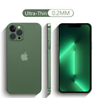 Case For iPhone 15 14 Pro Max 13 12 11 XR 8 SE Ultra-thin Matte Shockproof Cover