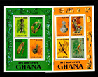 New ListingGhana 1639 1640 MNH Two Sheets  Arts & Crafts   COMPARE!