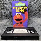 New ListingSesame Street The Best of Elmo VHS 1994 The Muppets Jim Henson Kids Cartoon Film