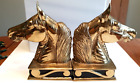 vintage Book ends 1954 horse head bust The Stallion by Medalcrafters 5