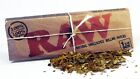 8 Packs RAW Rolling Paper Tips Filter CHEMICAL FREE 50 Sheets per pk, 400 papers