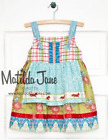 Girls Matilda Jane Secret Fields Good Cheer Apron Knot Dress size 6 NWOT