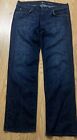 7 For All Mankind Jeans Mens 36x32 Blue A Pocket Relaxed Straight Denim Austyn