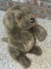 Folkmanis FolkTails Sitting Brown Puppy Dog 15” Realistic Plush Hand Puppet