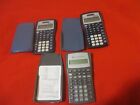 Lot of 3 Texas Instruments Calculators TI-BA II Plus & TI-30X IIS