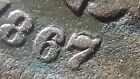 LOT : EXTREMELY RARE 1867 / 67 / 7 INDIANHEAD, FARTHING PLANCHET + A CVNT COIN !