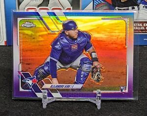New Listing2021 Topps Chrome Alejandro Kirk Purple Refractor /299 Rookie RC Parallel #71