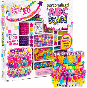 Gift Set for Girl Jewelry Making Kit Pretend Play Toy 5 6 7 8 9 10 11++ Year Old