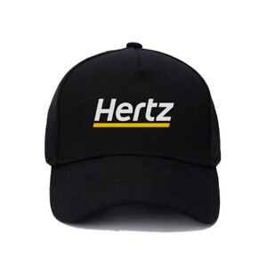 Hertz Car Rental Logo Print Hat 5-Panel Baseball Cap Unisex Adult