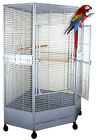 Extra Large Corner Parrot Bird Wrought Iron Cage Size, 2 Bar Spacing Available