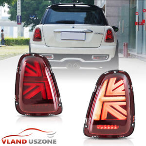 For 2007-2013 BMW Mini Cooper R56 R57 R58 LED Tail Lights Red Rear Brake Light (For: More than one vehicle)