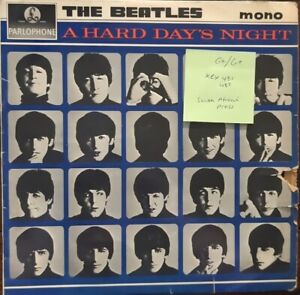 The Beatles A Hard Day's Night Vinyl Record G+/G+ PMCJ 1230 1964