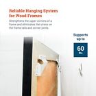 Wall Buddies Large Wall Hanger for Wood Picture Frames - Supports 60 lbs - 5