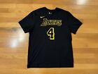 New XL Nike Los Angeles Lakers Alex Caruso #4 NBA Player Name Number Shirt Men's