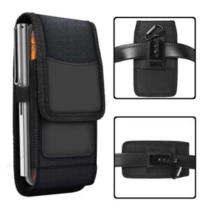 Men Cell Phone Belt Pack Bag Loop Pouch Waist Holster Nylon Wallet Case​ Cover