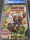 Giant-Size Avengers #1🔥CGC 9.0🔥WHITE PAGES🔥2nd Invaders App🔥New Case🔥