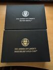 2021-W American Liberty High Relief 1 oz $100 Proof  Gold Coin US Mint