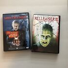 RARE HELLRAISER & HELLBOUND II Hell On Earth Lot 3 DVD Anchor Bay Clive Barker